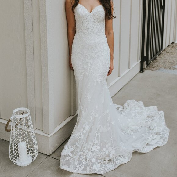 L'amour by Calla Blanche Daenerys - Wedding dress in Ivory/ivory size 4 - Picture 6 of 7